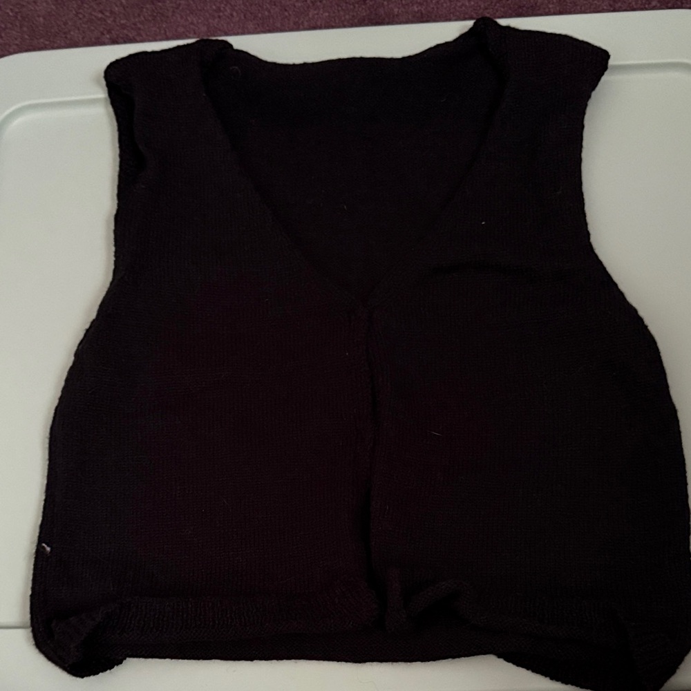 Elegant Black Sleeveless Top
